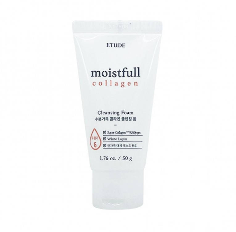 

Пенка для умывания с коллагеном Etude House Moistfull Collagen Cleansing Foam 50 мл