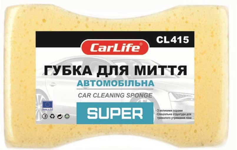

Губка для мытья авто CL-415 Super с больш. порами