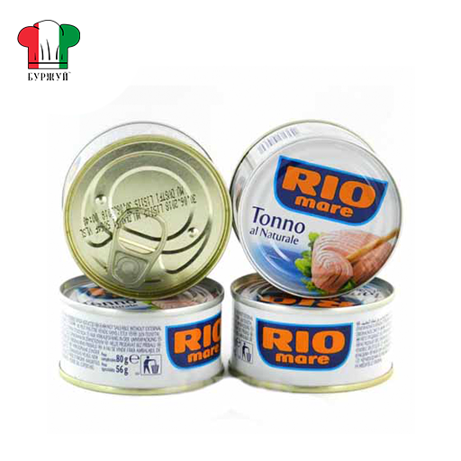 

Тунец в собственном соку, тм Rio mare 80/52г