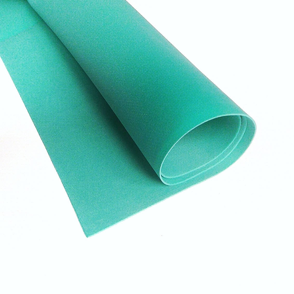 

Фоамиран Зефирный Темно-мятный, 1мм, 50×50см. №42