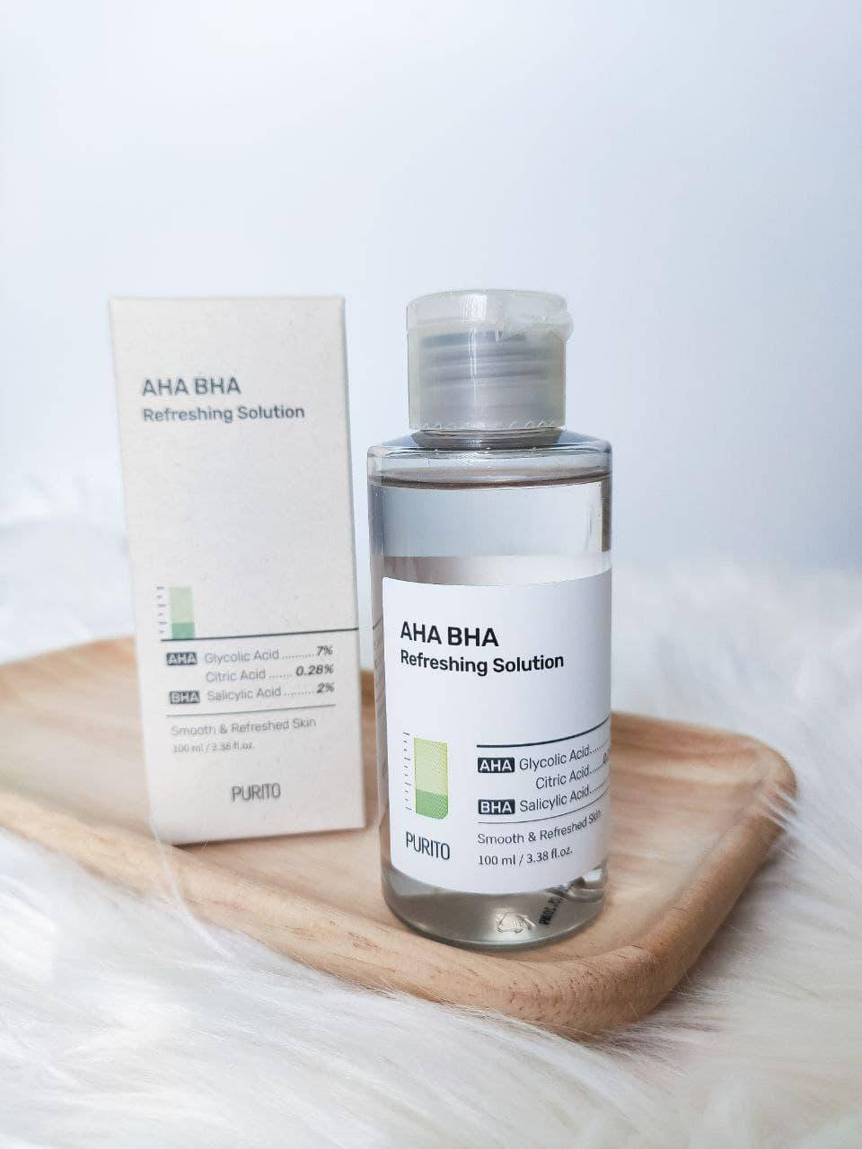 

Кислотный тонер Purito AHA BHA Refreshing Solution 100 мл