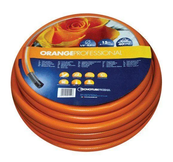 

Шланг садовый 3/4" 15м Tecnotubi Orange Professional