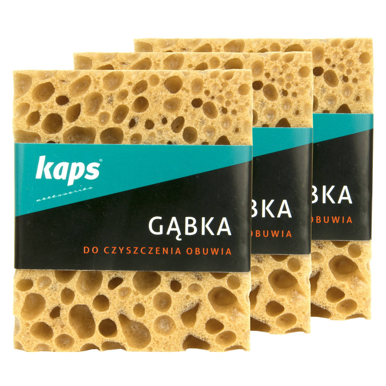 

Губка для чистки обуви Kaps 3 шт.
