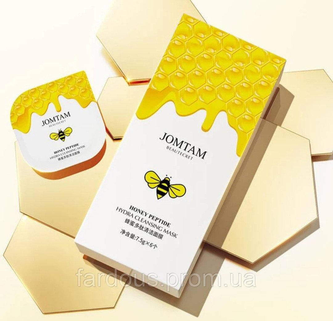 

Очищающая ночная маска для лица с экстрактом меда JOMTAM HONEY PEPTIDE