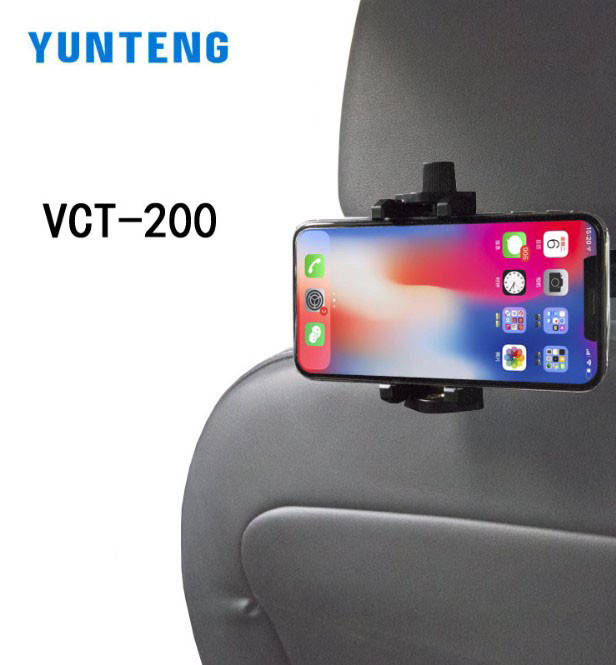 

Крепление-держатель для телефона Yunteng VCT-200 на спинку сидения, Черный