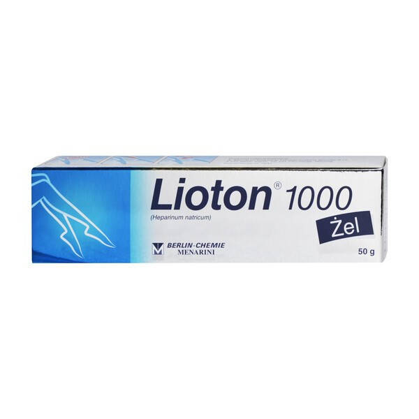 

Lioton, лиотон, ліотон гель 50 г