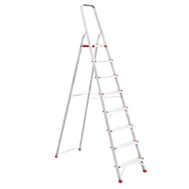 

Стремянка алюминиевая 8 ступеней INTERTOOL LT-1008