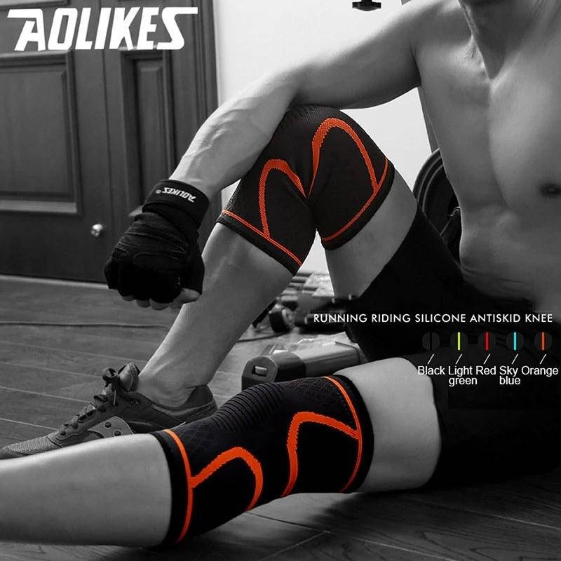 

Наколенник спортивный Aolikes Эластичный нейлоновый фиксатор коленного сустава. XXL
