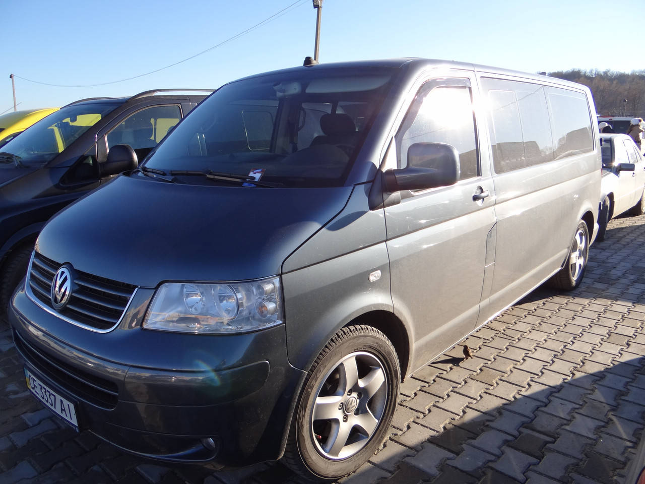 

Дефлекторы окон (ветровики) VW T5 2D 2шт (Heko)