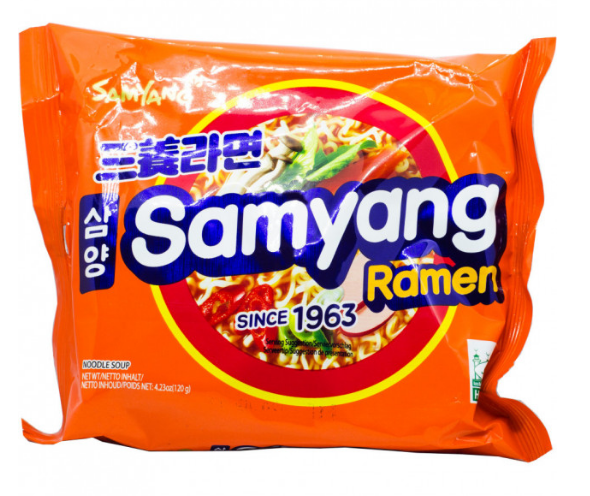 

Корейская лапша Суп рамен Samyang 1963 Original 120г (Корея)