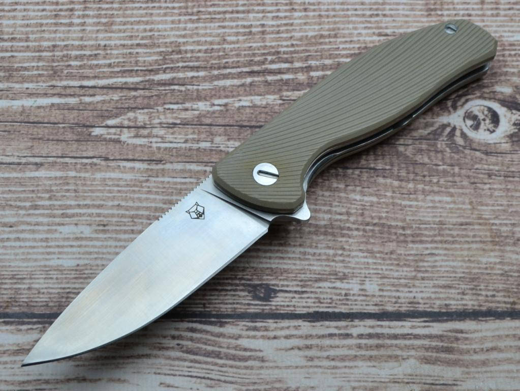 

Нож Широгоров F3 Cronidur 30 fluted khaki china, Хаки