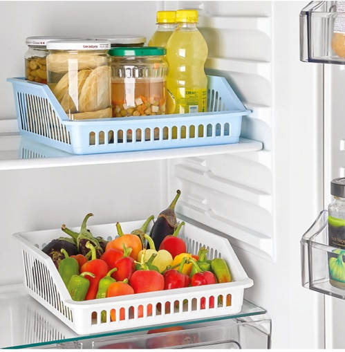 

Пластиковая корзина, контейнер для продуктов 26*29*8,5 см