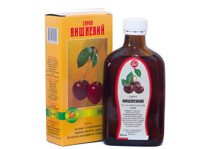

Сироп вишневий "Дон", 200 мл