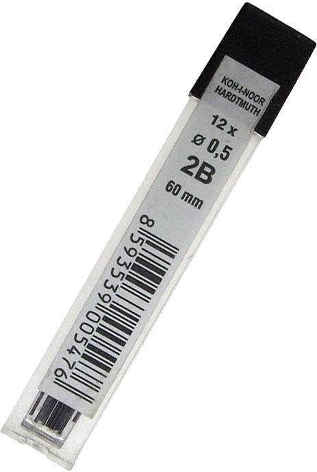 

Грифели 0.5мм 2B (12) Koh-i-Noor 41522.B