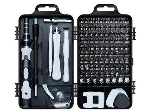 

Набор инструментов OEM 115в1 для ремонта электроники, отвертка с 98 битами