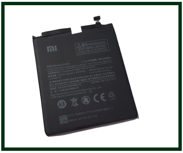 

Аккумулятор для Xiaomi (Model: BN41) Redmi Note 4, Controller original, поступление 2022 года