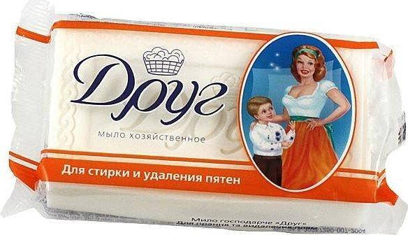 

Друг Мило господарське 135г для прання та видалення плям