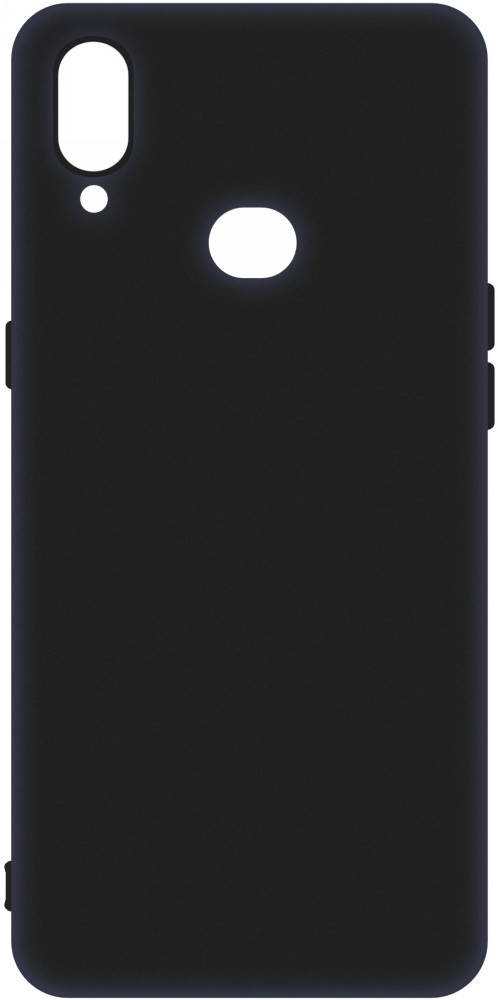 

Матовый Чехол OneShot Samsung Galaxy A10s A107 (силиконовая накладка) (Самсунг Галакси А10С), Черный