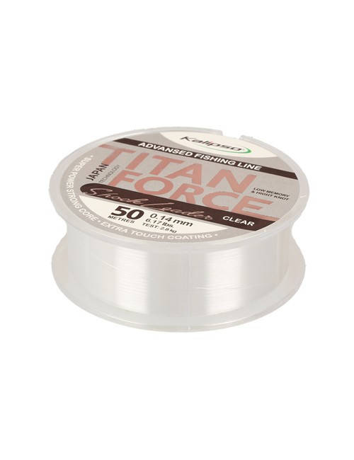 

Леска Kalipso Titan Force Leader CL 50м 0.14, Белый