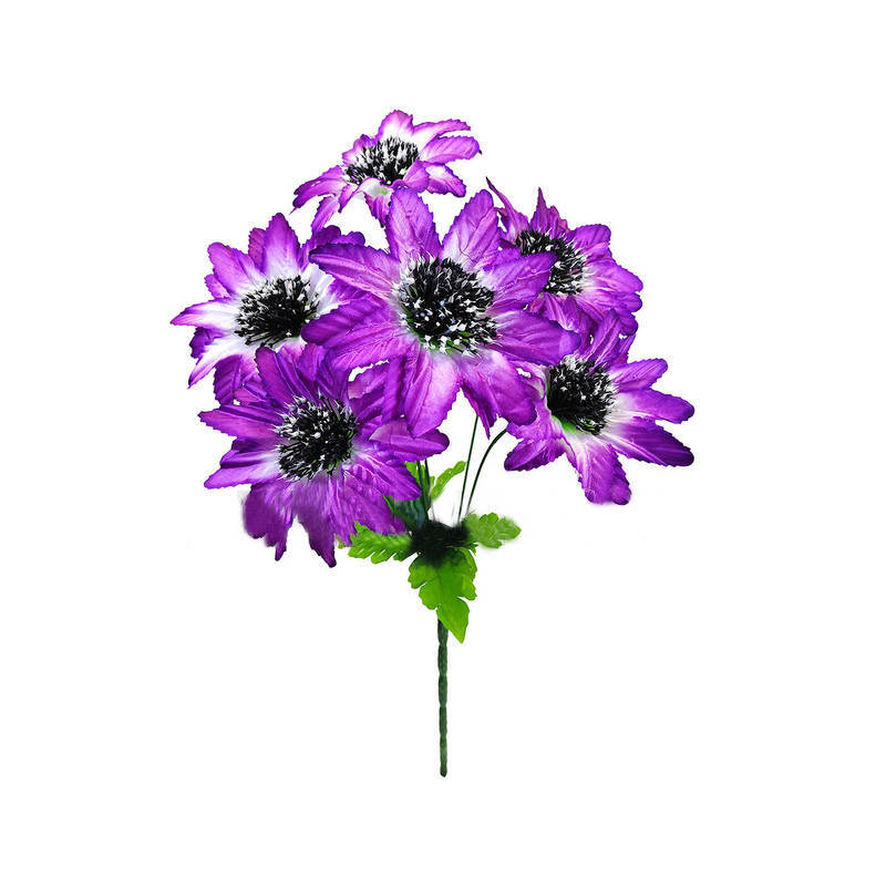 

Искусственные цветы Букет Хризантемы, 6 голов, 480 мм