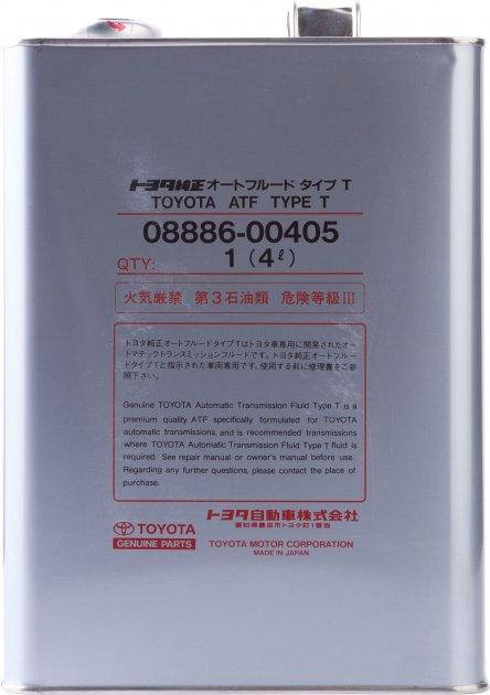 

Toyota ATF Type T 4 л. (0888600405)