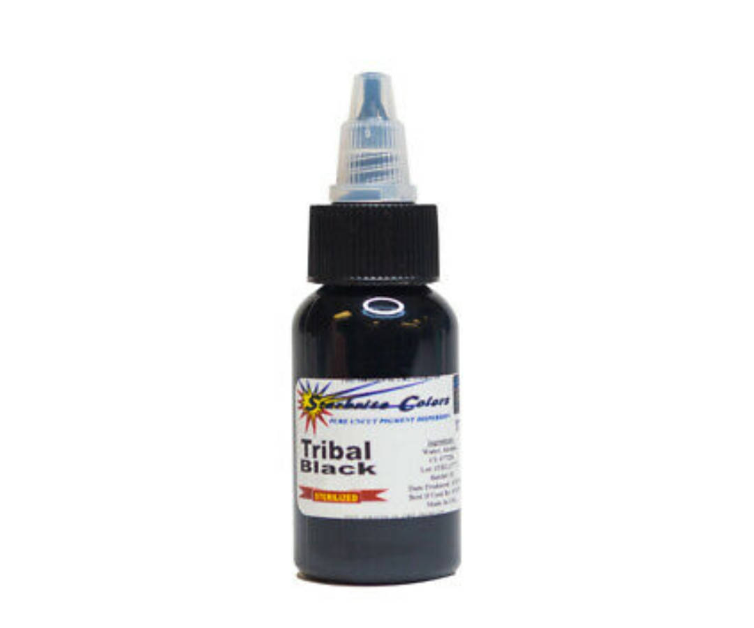 

Тату краска Starbrite Tribal Black 15ml