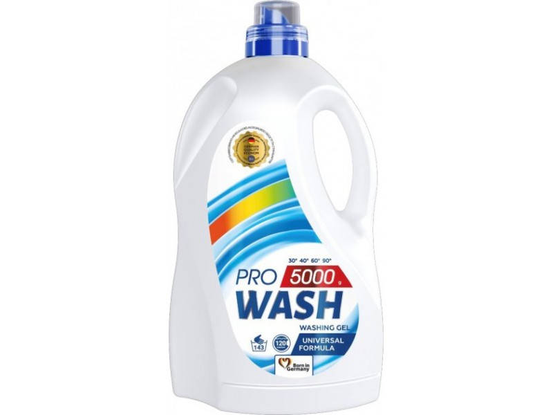 

Гель для стирки 5л PRO WASH универсальный