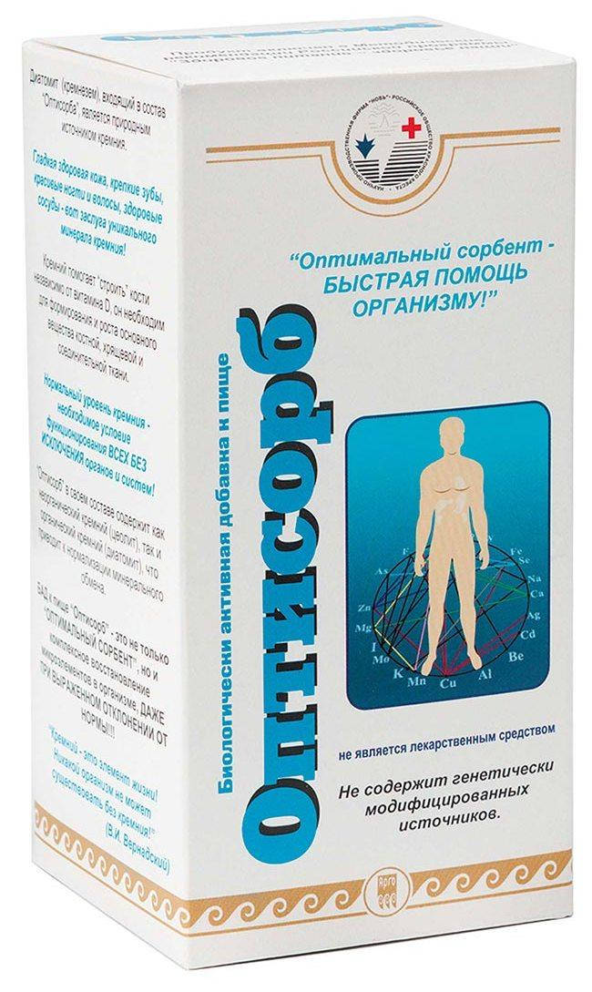 

Оптисорб (диатомит-цеолит) - при отравлениях, очистка организма