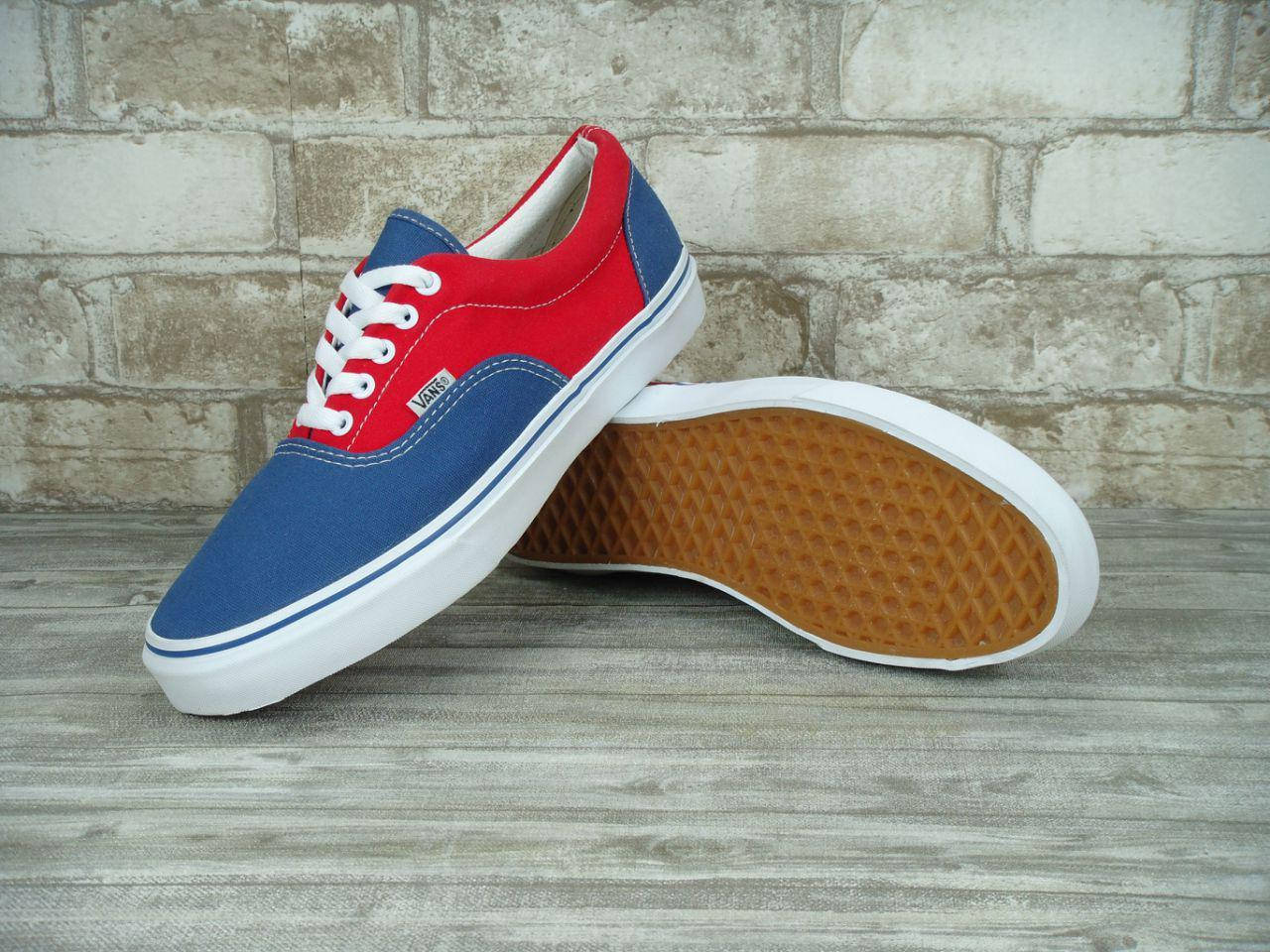 

Кеды текстильные мужские Vans Era Red/Blue "Красно-синие" р. 36,38,41,43,44, Красный