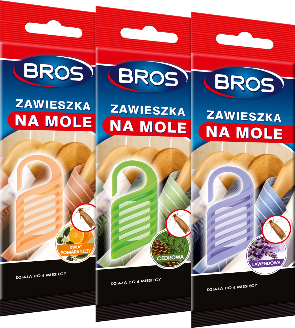 

Секция от моли Bros 1 шт