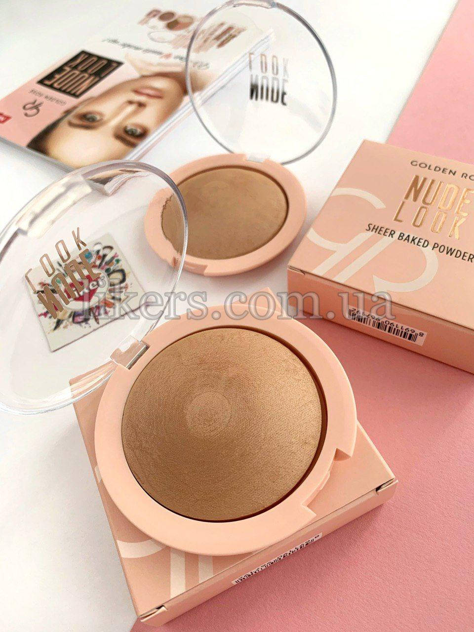 

Запеченная минеральная пудра Golden Rose Nude Look Sheer Baked Powder