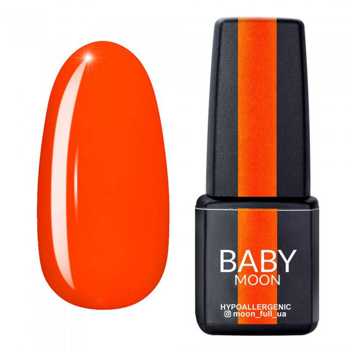 

Гель-лак Baby Moon Perfect Neon №04, 6 мл (морковно-коралловый)