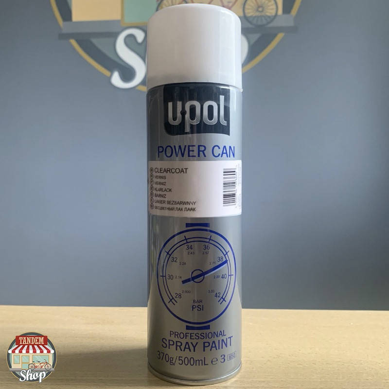 

Лак акриловый глянцевый U-POL Power Can™, 500 мл Аэрозоль