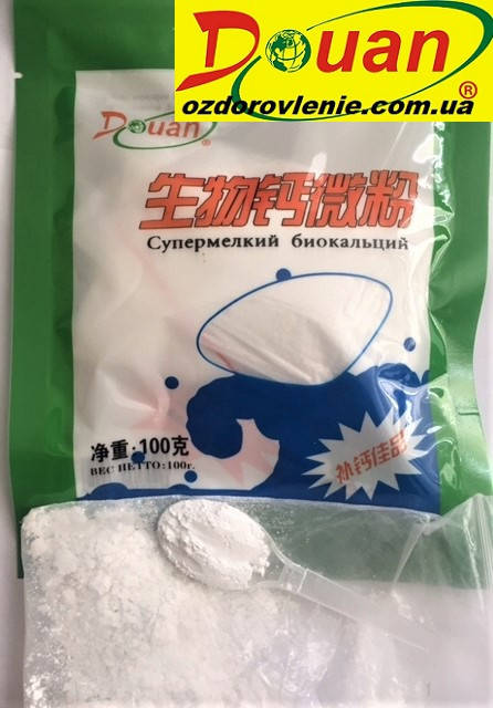 

Супермелкий биокальций Ваньлу марки Доюань из створок морского гребешка