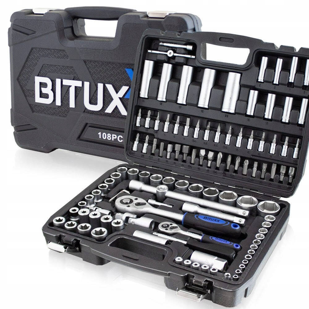 

Набор инструмента 1/2'',1/4'' (6-гр.) (4-32 мм) Bituxx