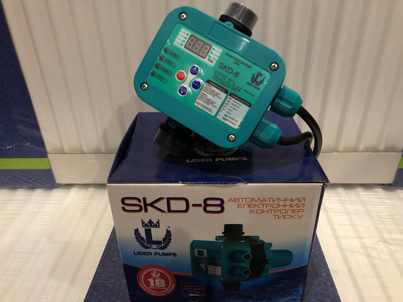 

Автоматика пресс-контроль для насосов с защитой от сухого хода LIDER SKD - 8