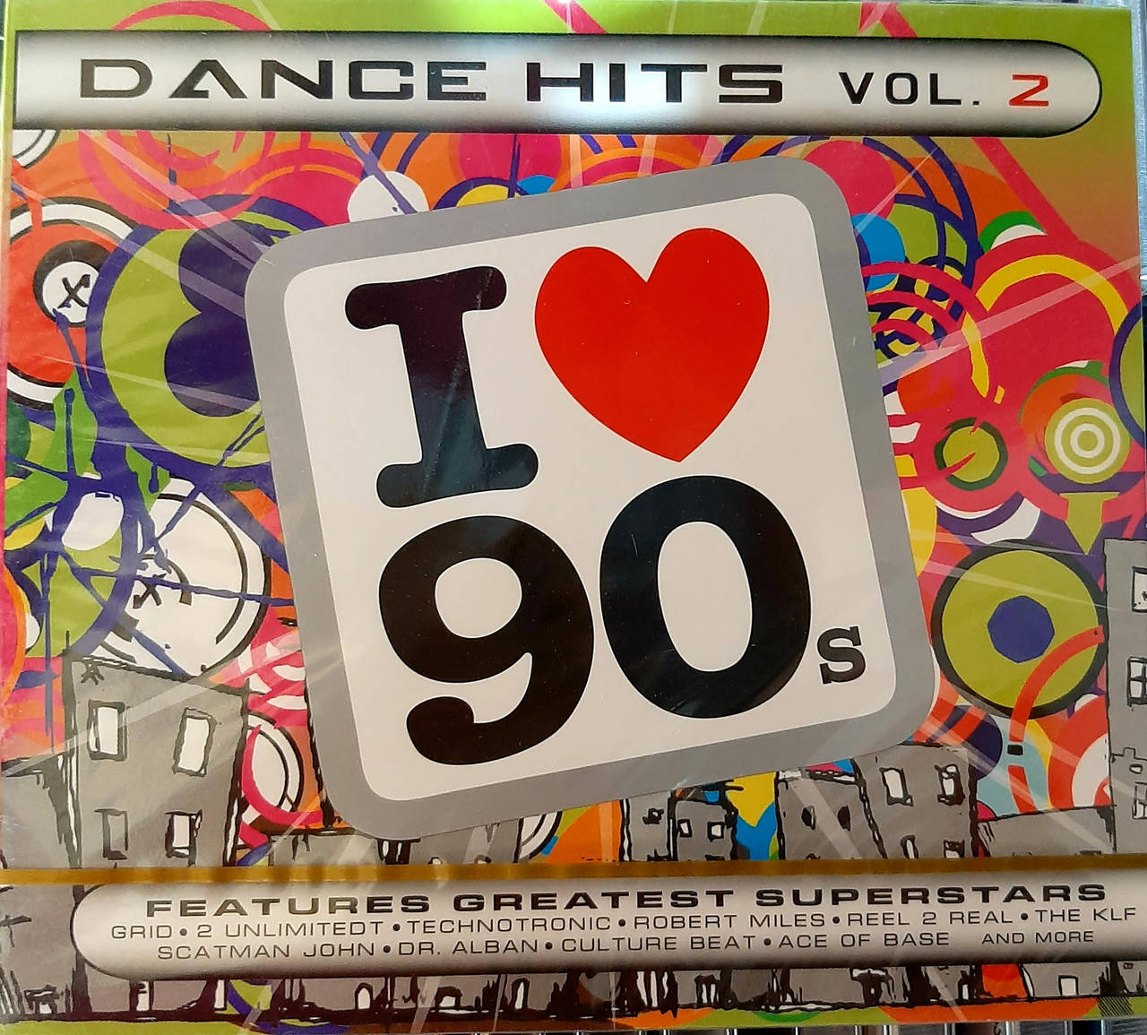 

DANCE HITS Vol.2(I LOVE 90s) 2 Audio CD (2 CD) (digipak) Starmark