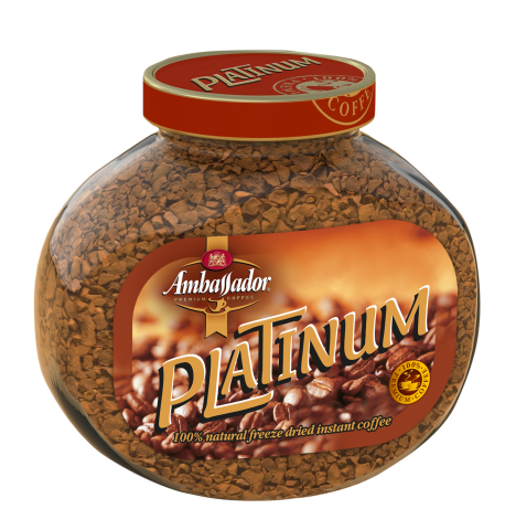 

Кофе растворимый Ambassador Platinum, сткл.б. 95г*12