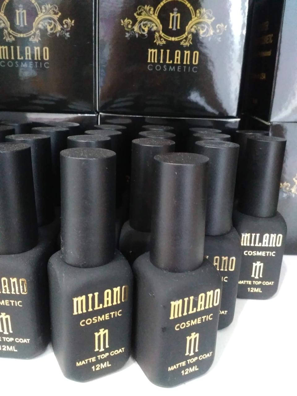 

Топове покриття матове MILANO Matte Top 12 мл