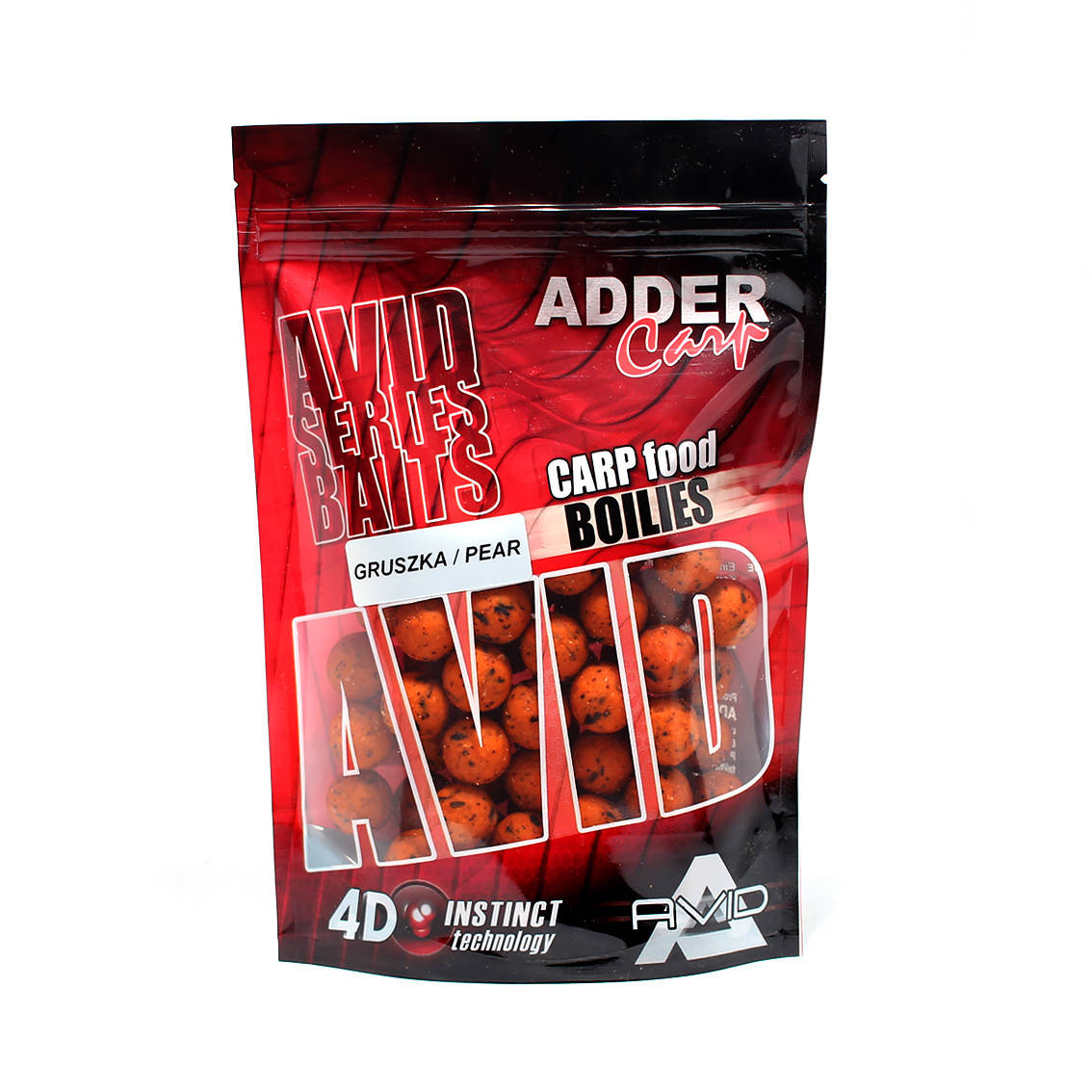 

Бойли Adder Carp Boilies AVID Pear 200g (16mm) (Груша)