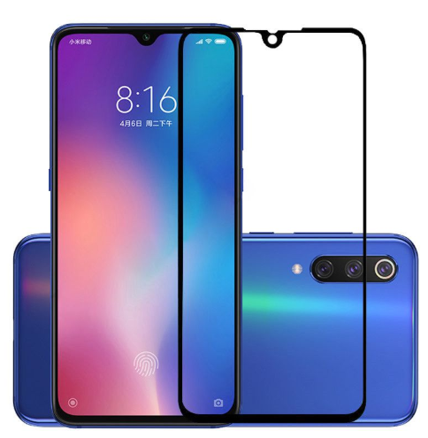 

Защитное 2.5D стекло для Xiaomi (Ксиоми) Mi 9 (на весь экран)