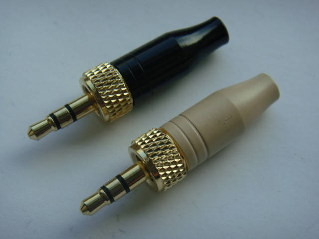 

Разьем 3.5мм миниджек (с замком) lock с резьбой, гайка для Sennheiser ME2, ME3, Sony