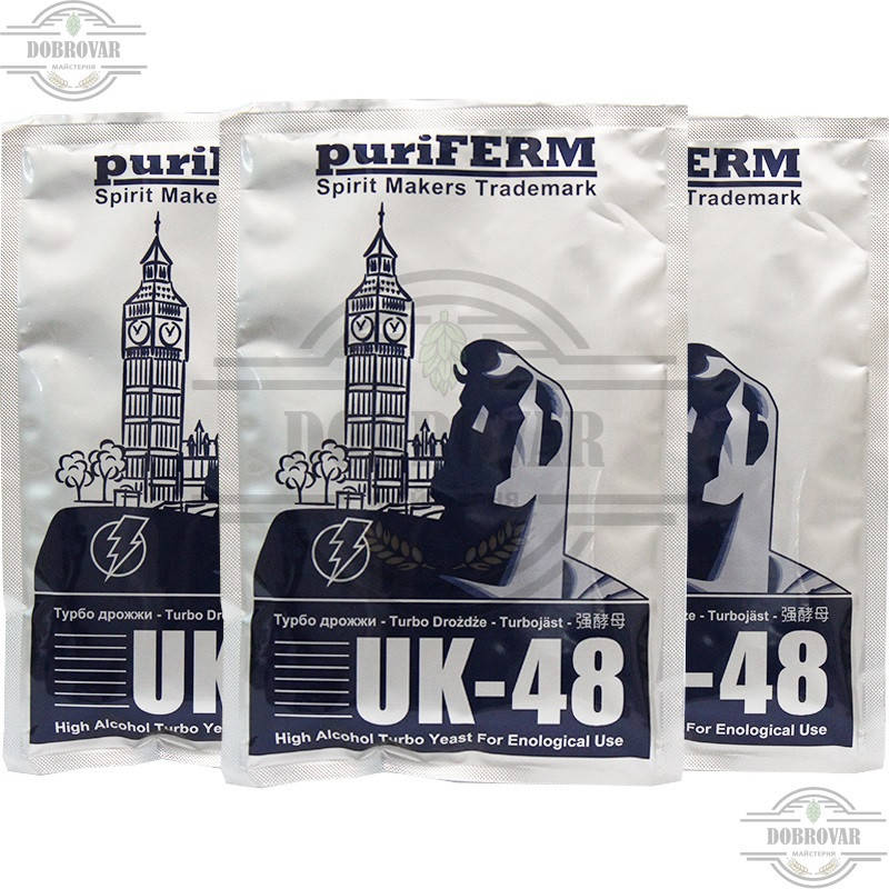 

Турбо дрожжи Puriferm UK-48