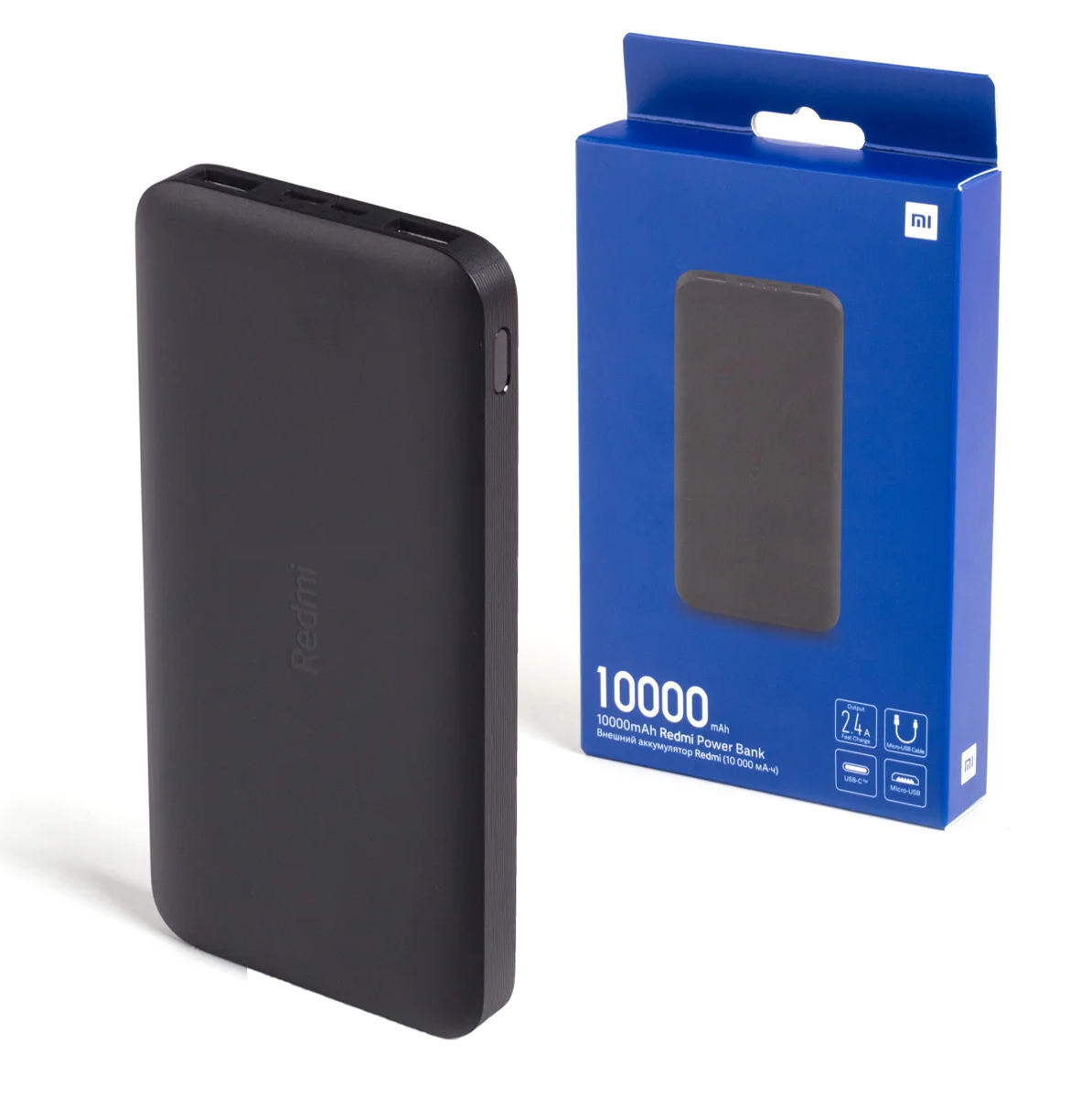 

Повербанк с быстрой зарядкой Xiaomi Redmi 10000mAh 18W PB100LZM / VXN4305GL Черный