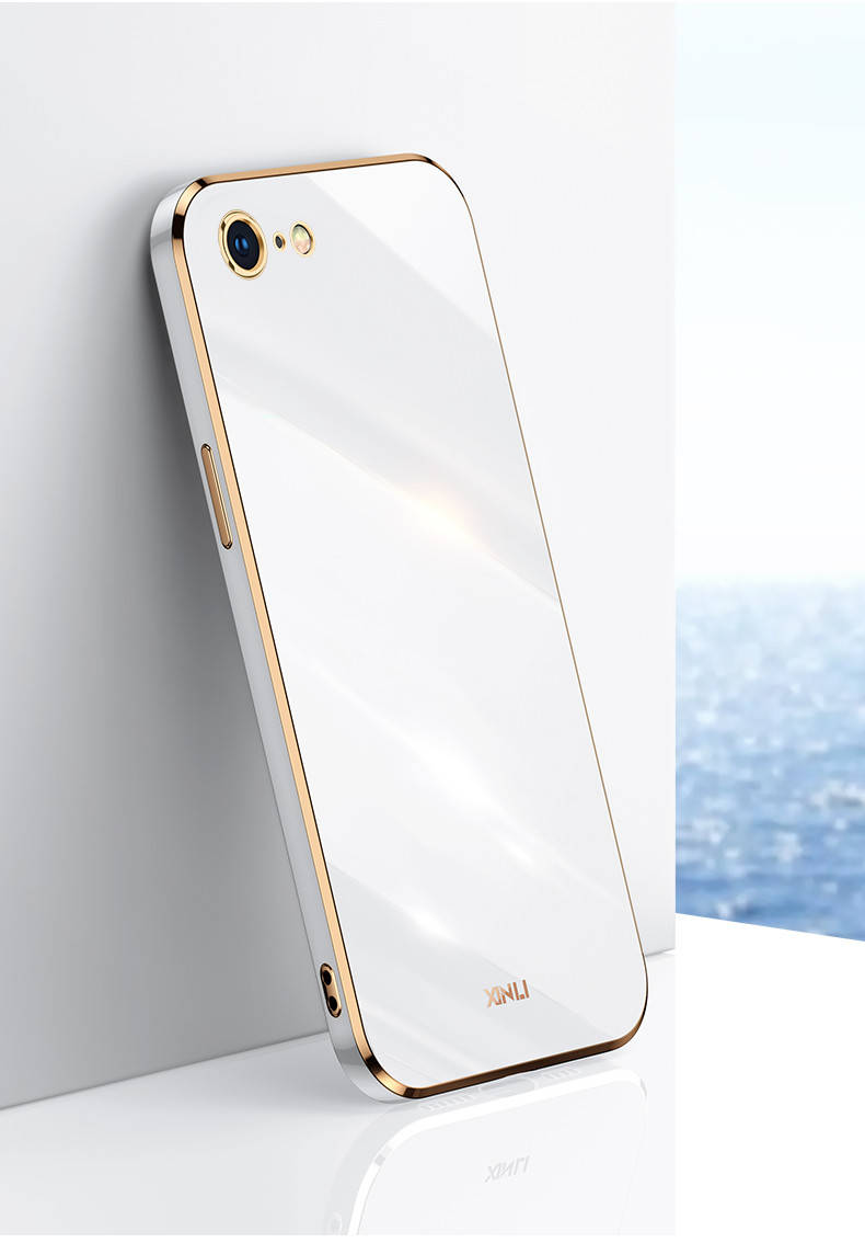 

Чехол 6D Plating для Apple iPhone 7 / 8 / SE 2020 White, Разные цвета