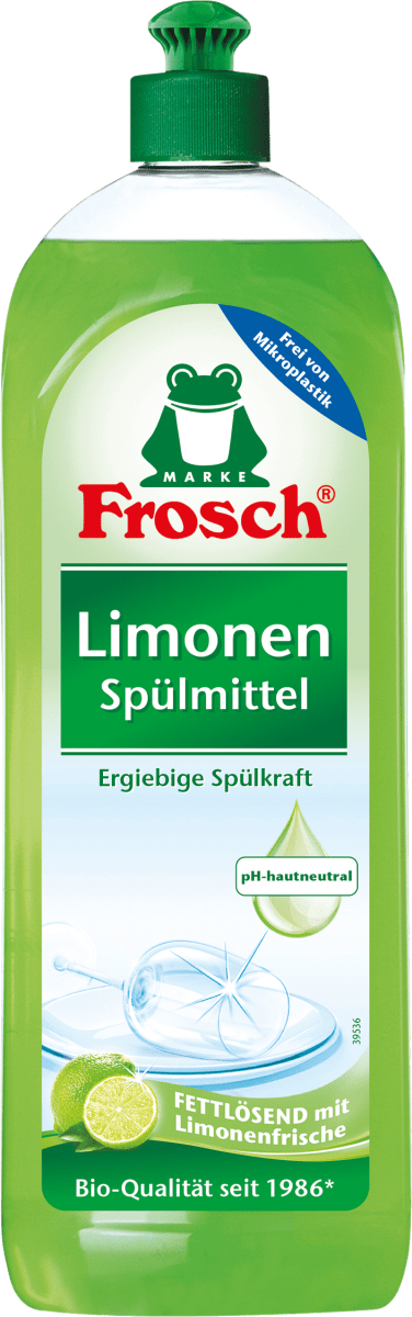 

Жидкость для мытья посуды Frosch Spülmittel Limonenfrische, 750 мл