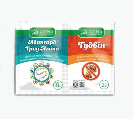 

Інсектицид Гудвін к.с. (5 мл) + Авангард Гроу Аміно (10 мл), Укравіт