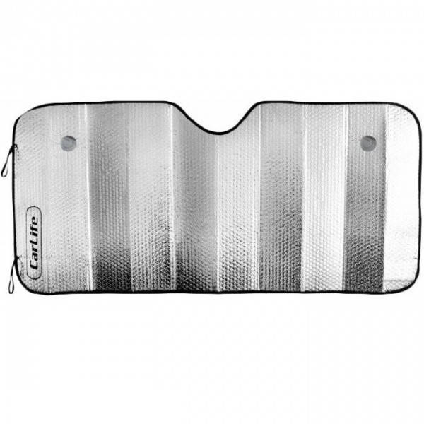 

Шторка сонцезахисна, лобова 130х60 см.,срібна