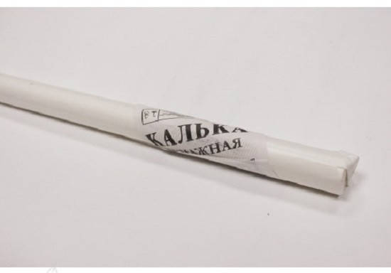 

Калька Гознак рулон 878 мм * 20 м тушь 40 г / м 2 02452