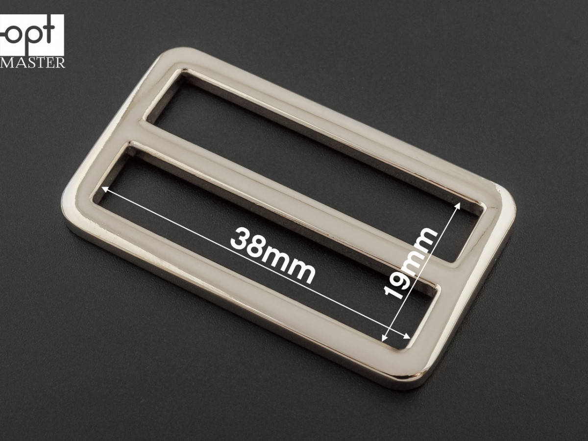 

Рамка для сумки 38мм , арт. 65-228, никель